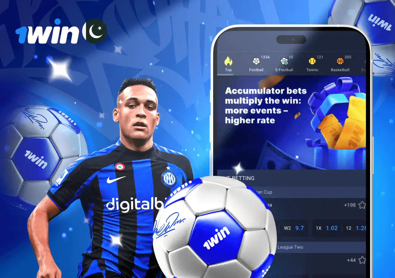 1win sports betting section