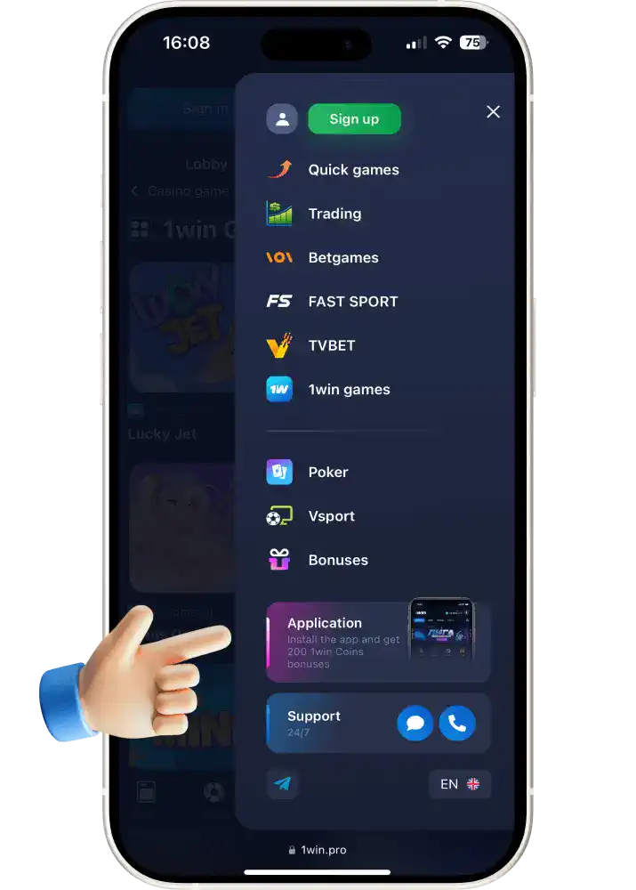 1win betting apk download