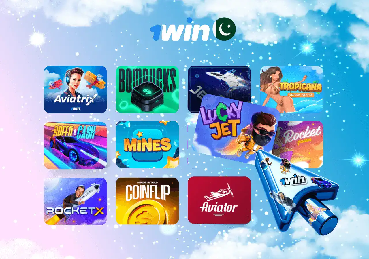 1win games in Pakistan