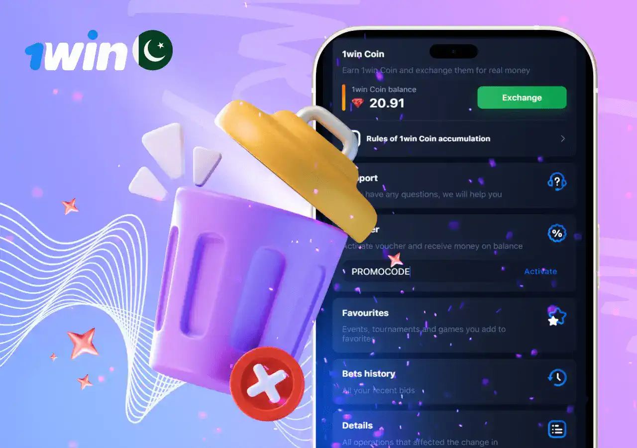 1win account closing