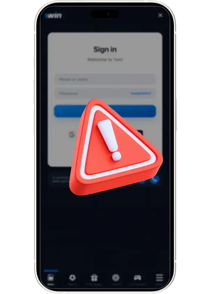 1win login common issues