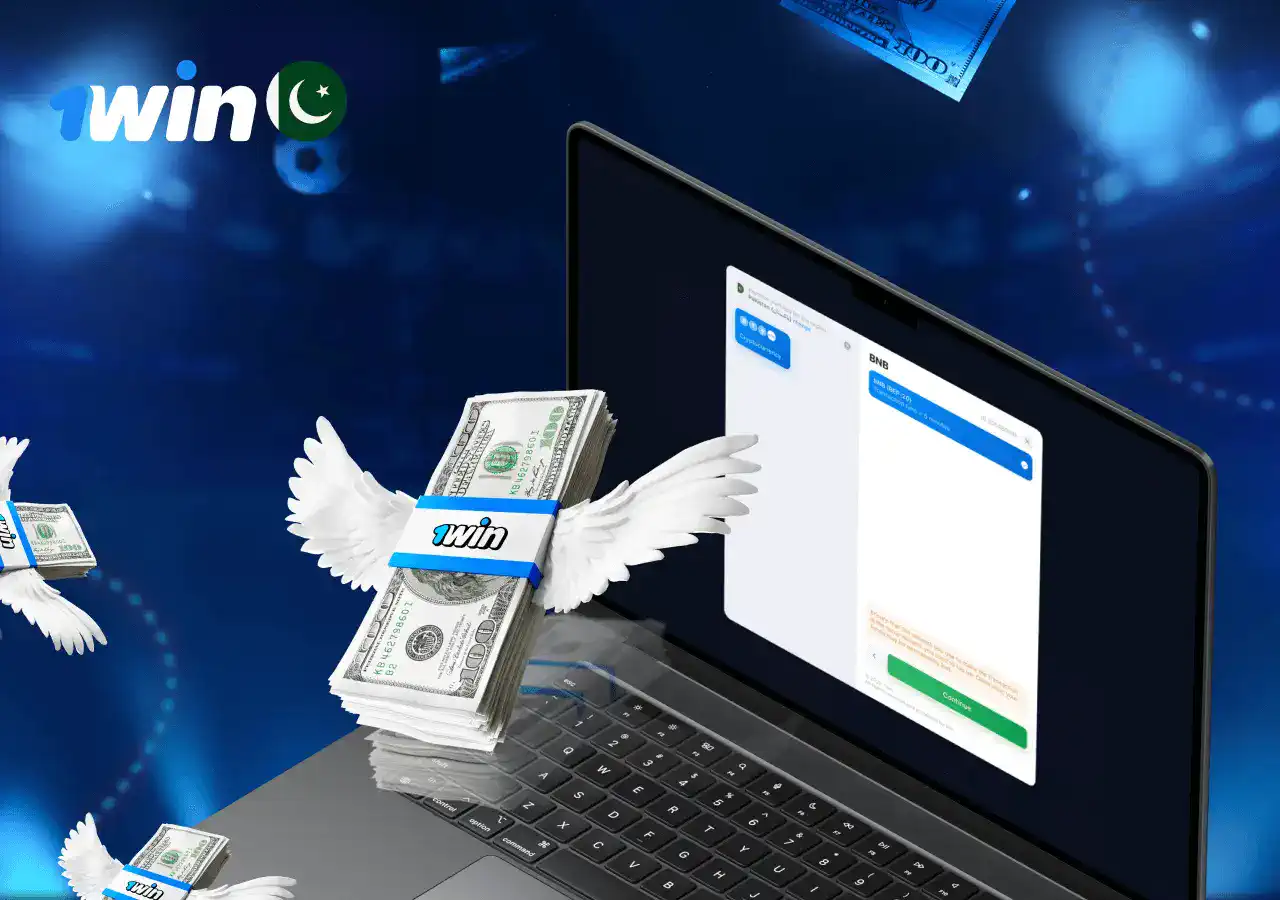 Withdraw your winning on 1win website