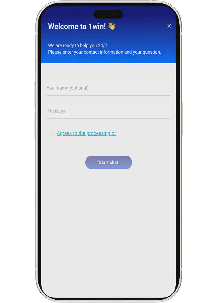 1win mobile app support